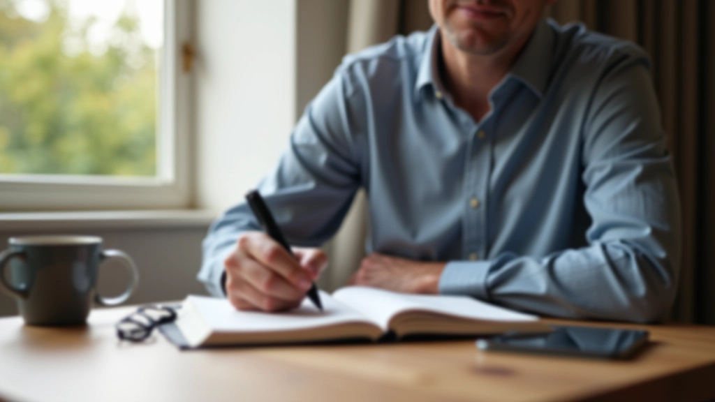 Man with confident expression looking directly at camera in natural outdoor setting