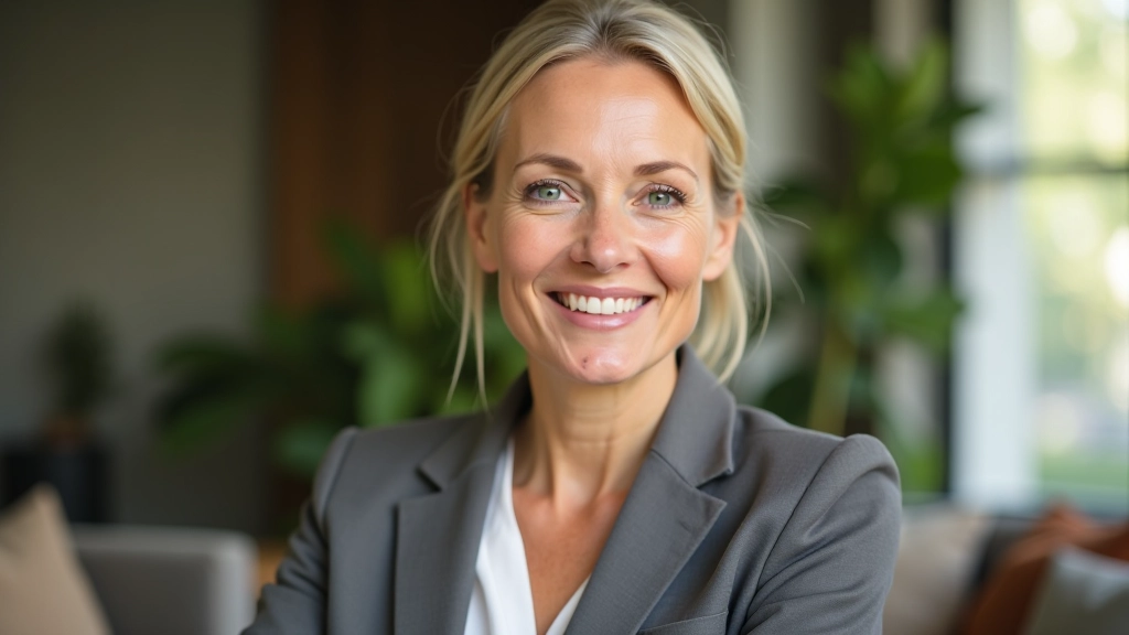 Life coach in modern coaching office environment